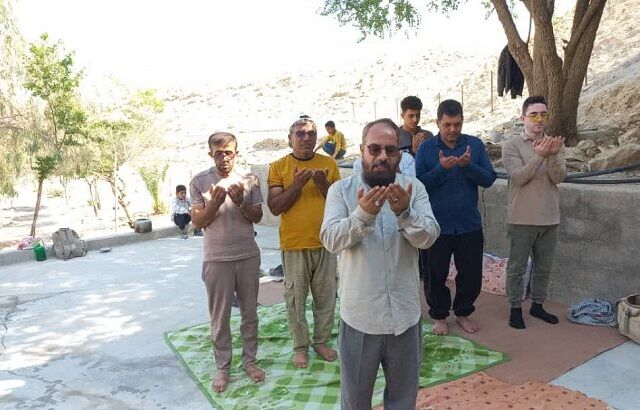 صدای پای آب در طبیعت بکر؛ پویش کتابخوانی بچه های مسجد با عطر دعا و نماز باران