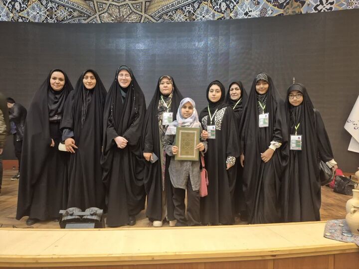 درخشش بانوان کانون فرهنگی هنری عصر انتظار در مسابقات «مدهامتان»