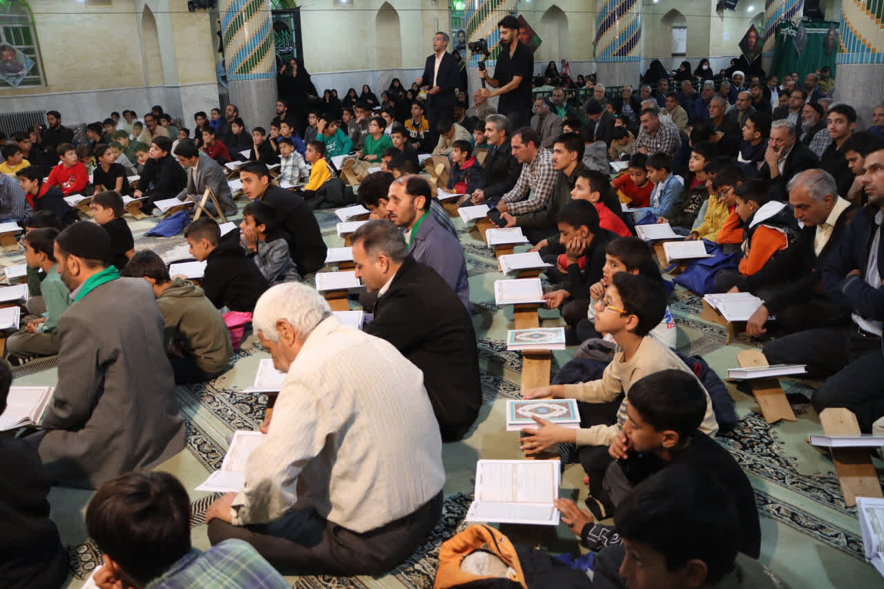 میهمانی آیه‌ها در مسجد ولایت یزد