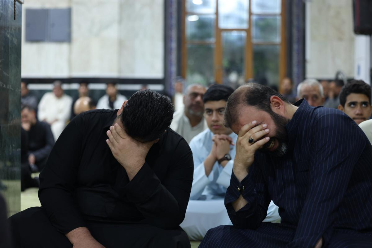 برگزاری مراسم سوگواری سالروز شهادت حضرت زهرا(س) در مسجد «حمراء» کوفه