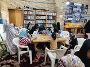 ماجراجویی کتابخوانی دختران مسجدی شهر هشتبندی/ از قصه‌های رنگارنگ تا جشن پتو