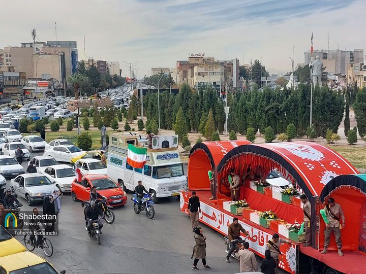 فیلم| کاروانی از شهیدان آمده، بر کویر تشنه باران آمده