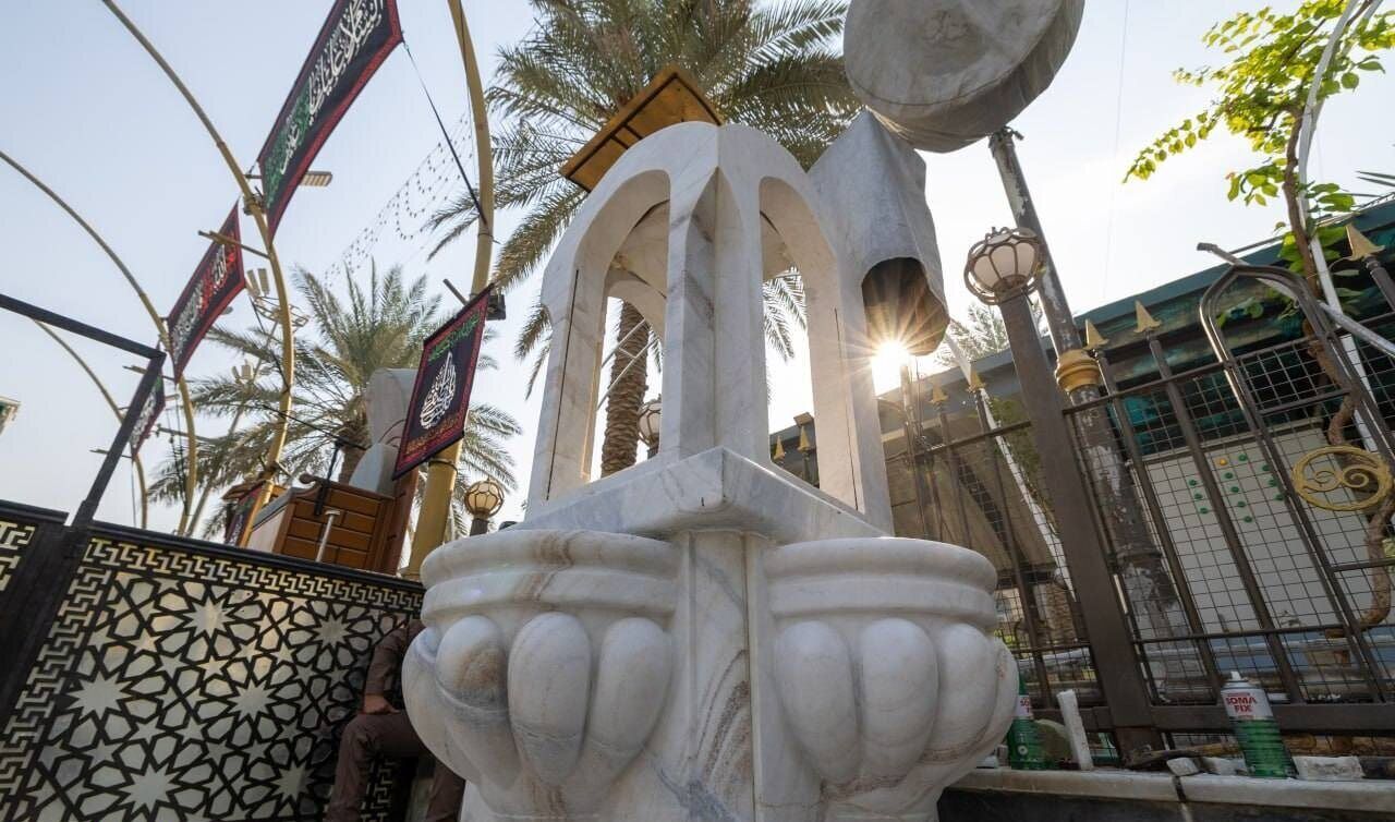 آبخوریهای بینالحرمین در کربلای معلی تعویض شد