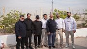 بازدید فرماندهان سپاه از پروژه «مهر خلیج فارس»