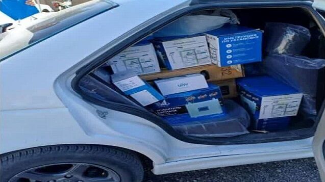 محموله ۴ میلیاردی دوربین های مدابسته قاچاق در توقیف پلیس