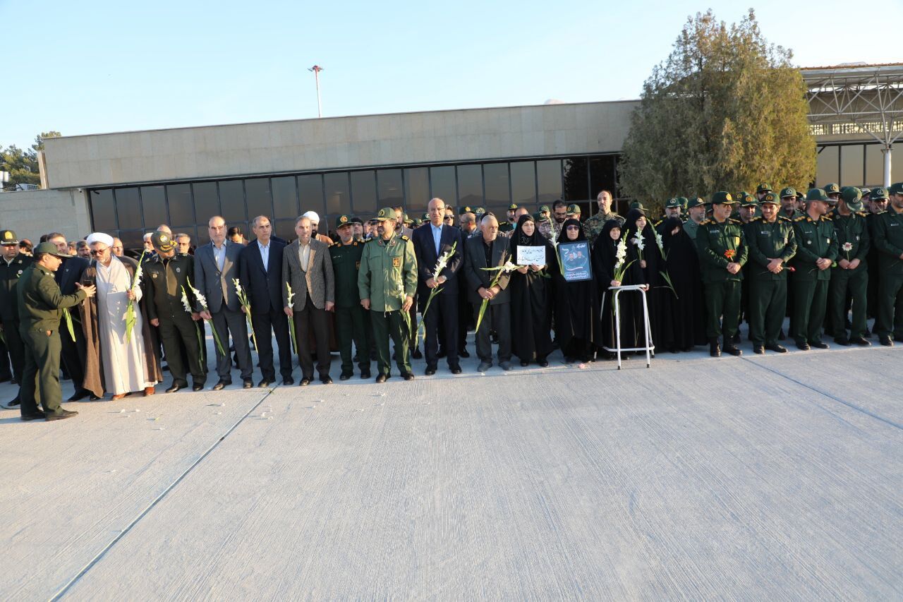 ورود پیکر هفت شهید گمنام به کرمانشاه / آغاز بدرقه‌ای ۱۴ روزه در سراسر استان