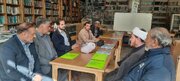 برگزاری نشست کتابداران و فعالان کتابخوانی مساجد خمین/ تشریح برنامه‌های ترویج فرهنگ مطالعه
