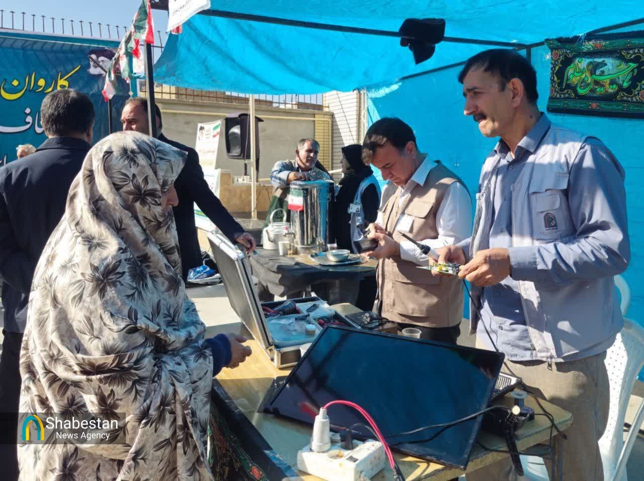 رزمایش خدمت رسانی به مناطق محروم خراسان شمالی