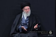 دومین شب مراسم عزاداری شهادت حضرت فاطمه سلام‌الله‌علیها با حضور رهبر انقلاب