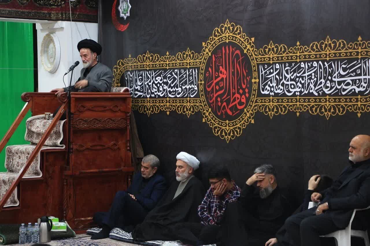 برگزاری مراسم عزاداری حضرت فاطمه زهرا (س) در مرکز اسلامی مسکو