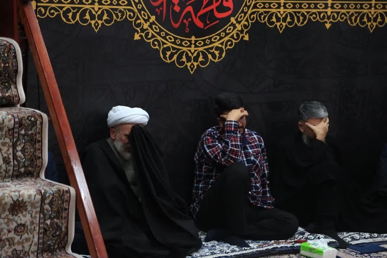 برگزاری مراسم عزاداری حضرت فاطمه زهرا (س) در مرکز اسلامی مسکو