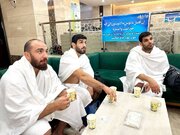 حضور قهرمانان تیم ملی کشتی آزاد در مکه مکرمه