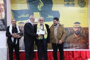 تجلیل حزب الله از خانواده‌های شهدای مقاومت و رزمندگان در «دوحه الحص»