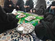 برگزاری محفل روضه مادرانه «خانه به خانه» ویژه ایام فاطمیه در روستای درجادون