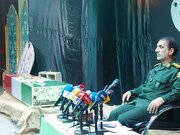 تشییع پیکر شهدای گمنام همزمان با شهادت حضرت فاطمه زهرا(س) در ایلام