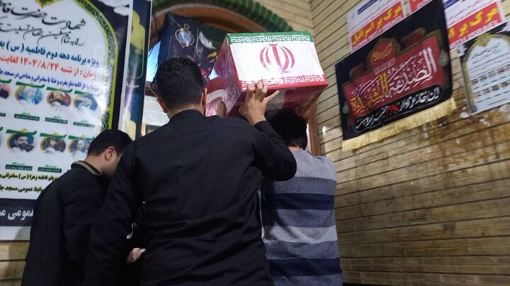 کانون انصارالمهدی(عج) صومعه‌سرا میزبان شهید گمنام