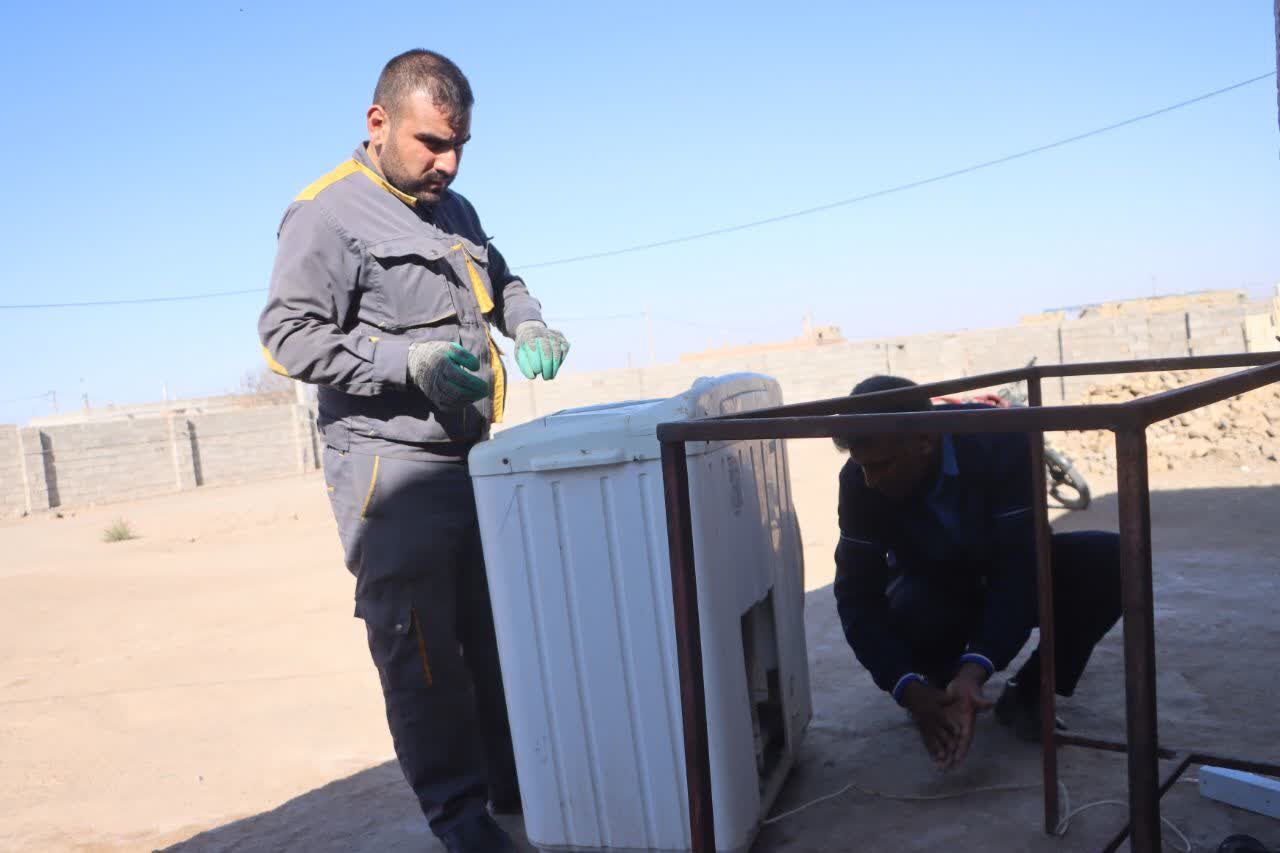 اردوی جهادی در روستای چاه زول سنگان خواف