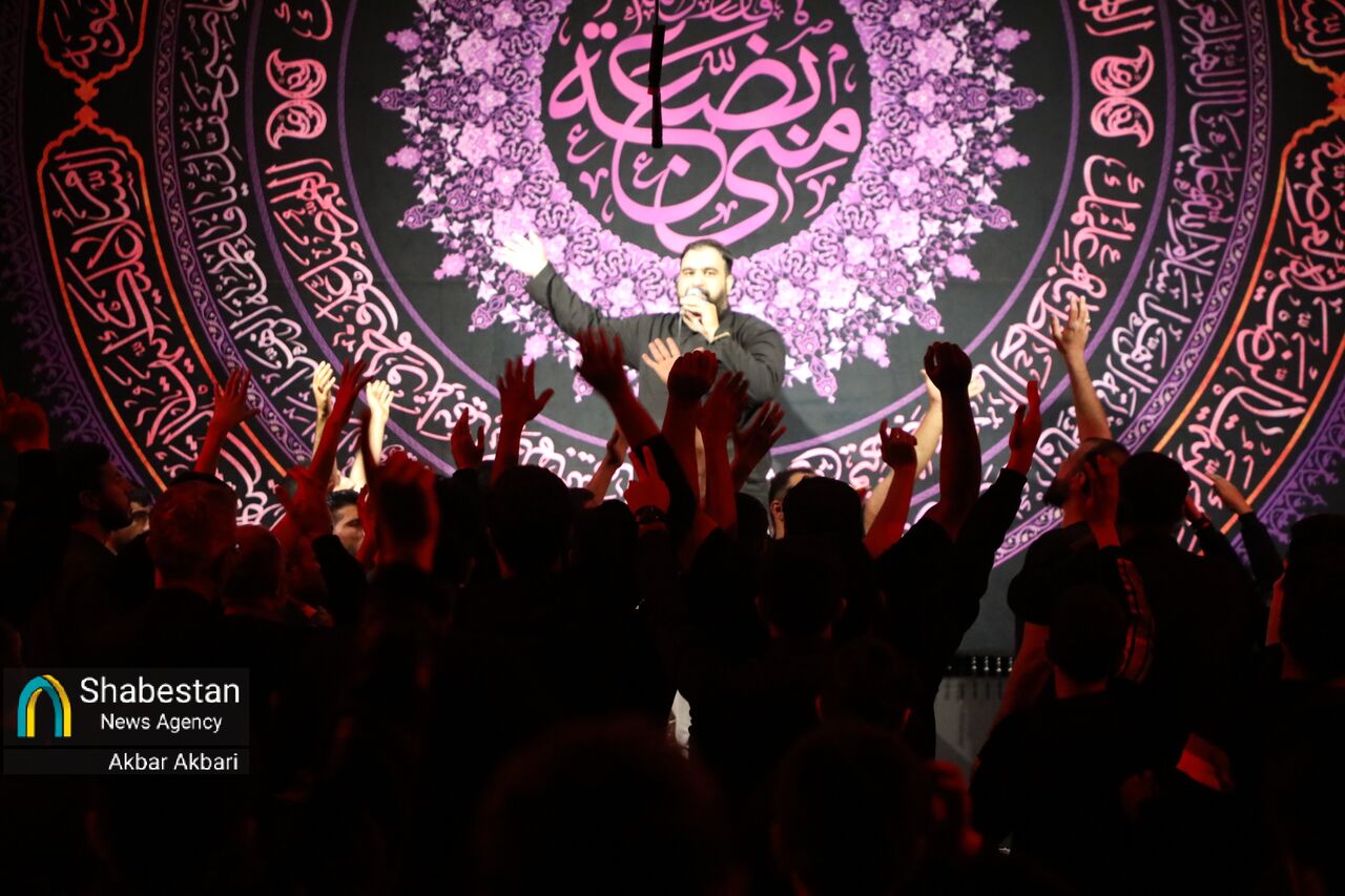 شب شهادت حضرت زهرا(س) در هیئت معراج الشهدای شهرکرد