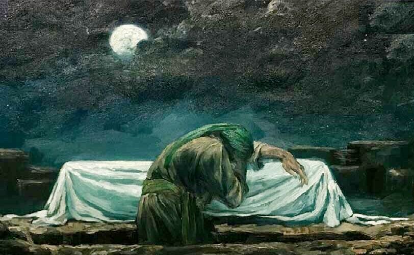 روایتی از اشک و عشق و حزن امیرالمؤمنین علی علیه‌السلام برای حضرت فاطمه سلام الله علیها در نهج‌البلاغه