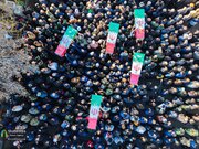 تشییع و تدفین ۸ شهید گمنام در بجنورد