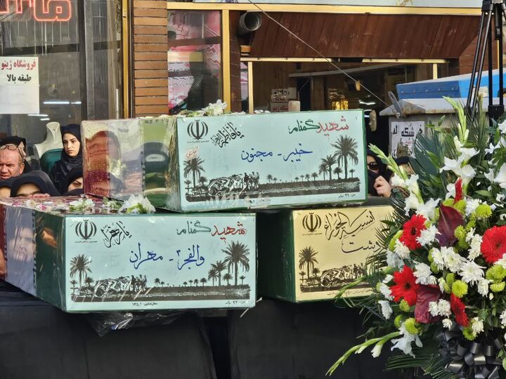 تشییع پیکر شهیدان گمنام در سنندج؛ روز خاص در سرزمین مجاهدت‌های خاموش