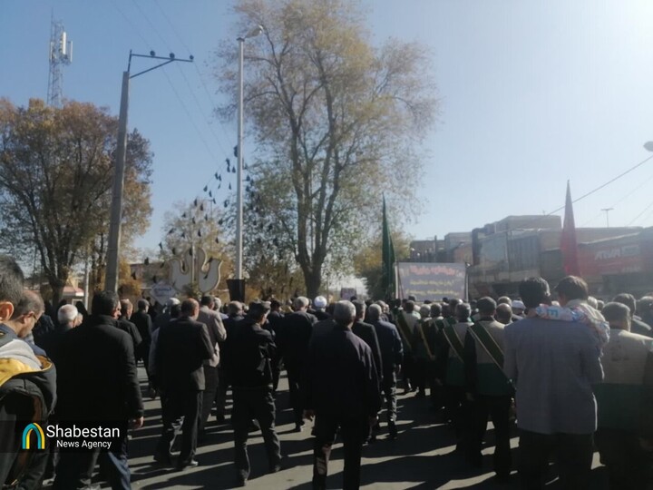 خروش حماسی مردم غیور استان مرکزی در محکومیت جنایات اغتشاشگران