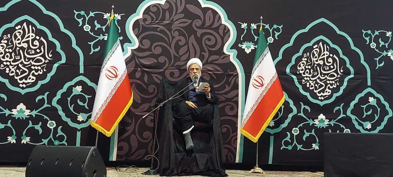 بهشهر در غم شهادت یاس کبود گریست