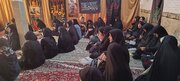 عطر سوگ فاطمی در قلعه‌کهنه پیچید؛ برگزاری مراسم شهادت حضرت زهرا(س) در کانون خواهران گل نرگس