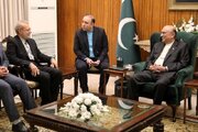 لاریجانی با رییس جمهور پاکستان دیدار کرد
