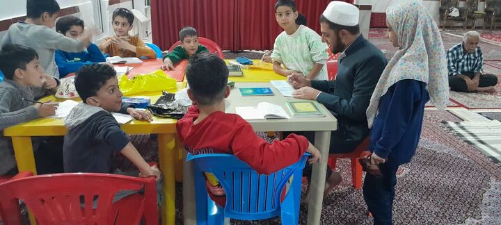 برگزاری کلاس‌های قرآن در مسجد امام شافعی مسکن‌مهر بهاران