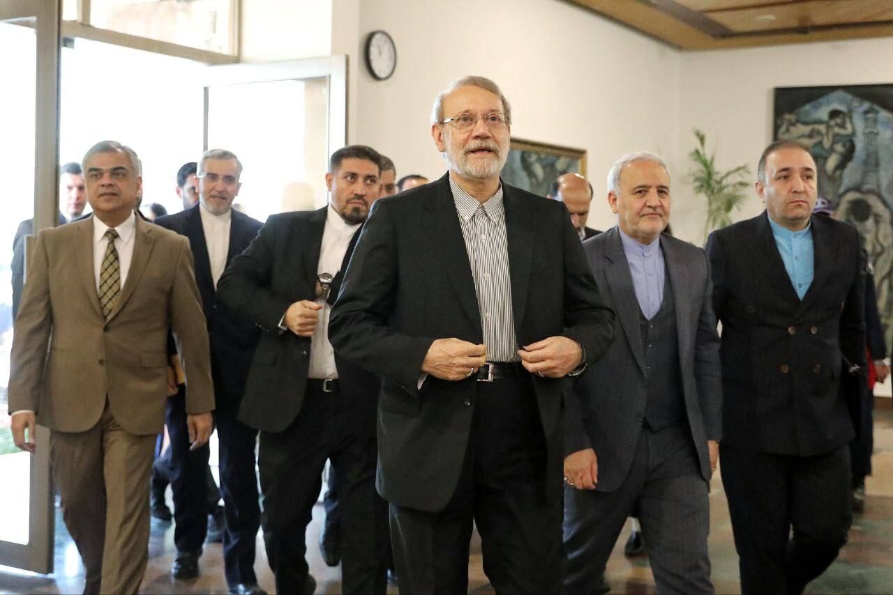 دیدار لاریجانی با وزیر خارجه پاکستان