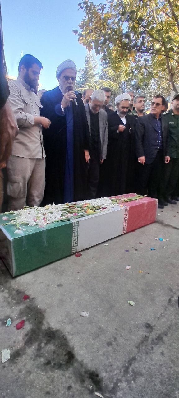 تلاقی نور و دانش؛تدفین شهیدگمنام در قلب دانشگاه