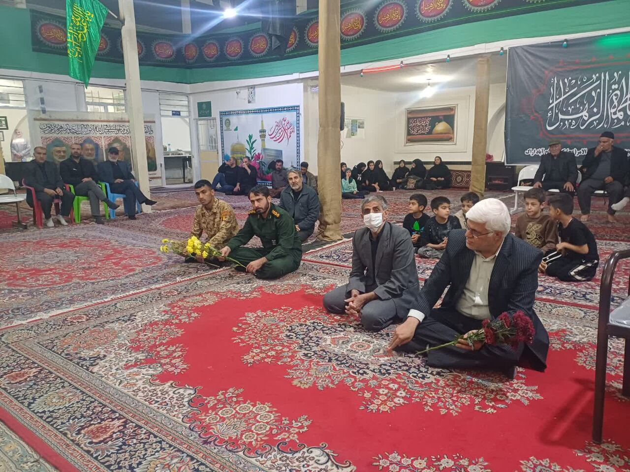 برگزاری دهمین یادواره شهدای مسجد صاحب‌الامر(عج) با حضور پیکر پاک شهید خوشنام 