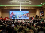 اجتماع بزرگ «اقتدار بسیجیان» برگزار شد