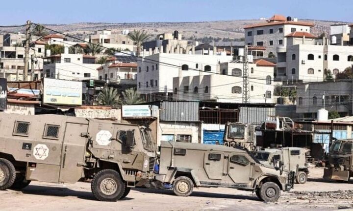 عملیات گسترده نظامی رژیم صهیونیستی به طوباس در کرانه باختری