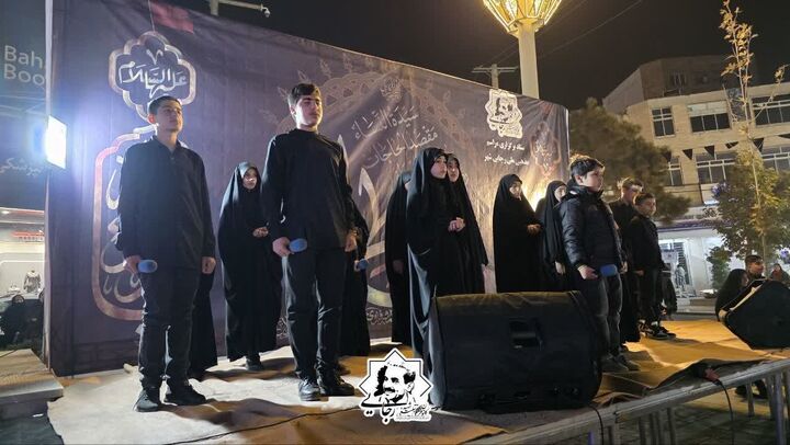 ویژه برنامه فاطمیه(س) در مسجد امیرالمومنین(ع) محله اوقافی‌های کرج