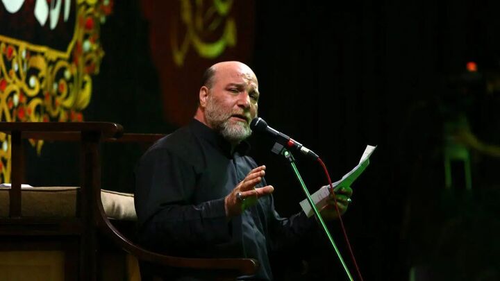 قرائت دعای کمیل در بیت الرضوان با نوای حسین سازور