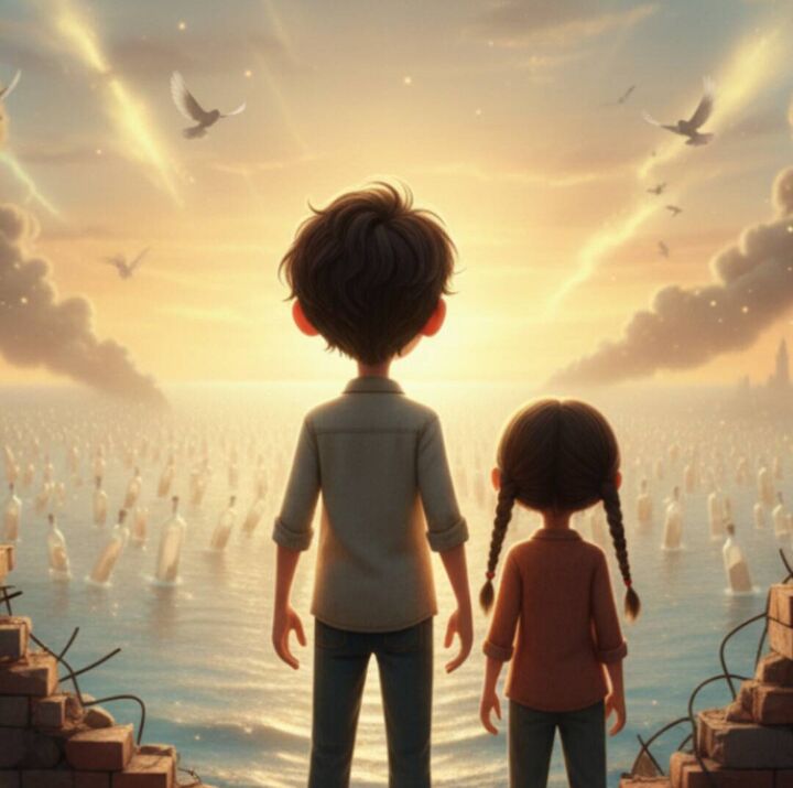 «تلسکوپ مقوایی»؛ امید در ویرانه‌های غزه