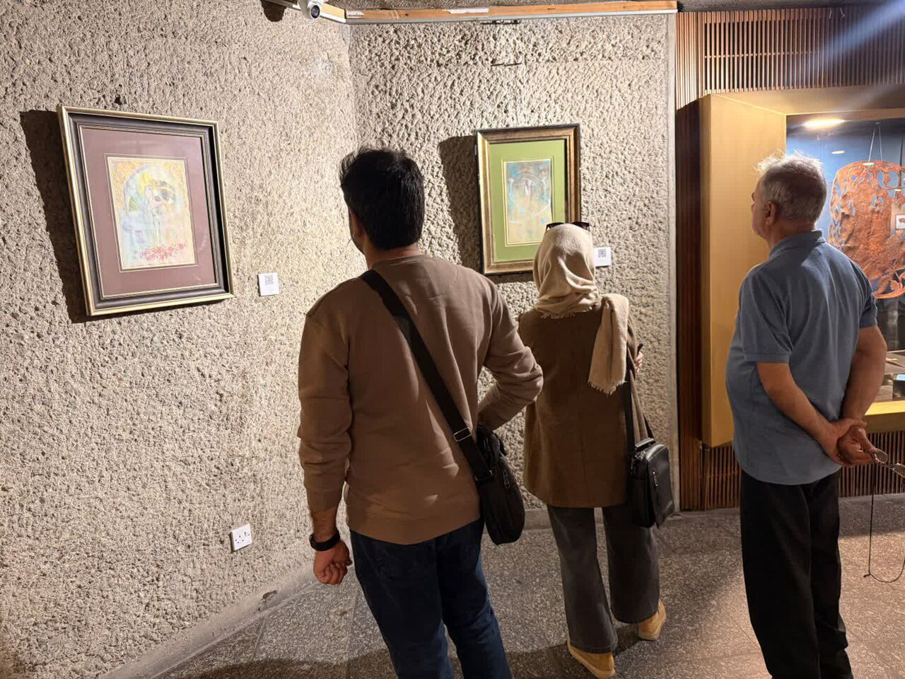 برپایی نمایشگاه آثار نگارگری استاد آقامیری در برج آزادی