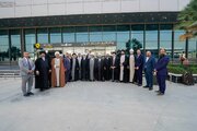 استقبال آستان مقدس علوی از هیئت ایرانی شرکت‌کننده در کنگره علامه میرزای نائینی