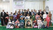 تجلیل آستان قدس حسینی از فرزندان شهدا در استان کرکوک
