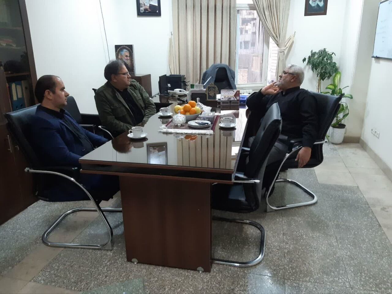 بازدید معاون فرهنگی و هنری ستاد کانونهای مساجد کشور از کتابخانه مجموعه حوزه علمیه و کانون قاسمبن الحسن (ع)