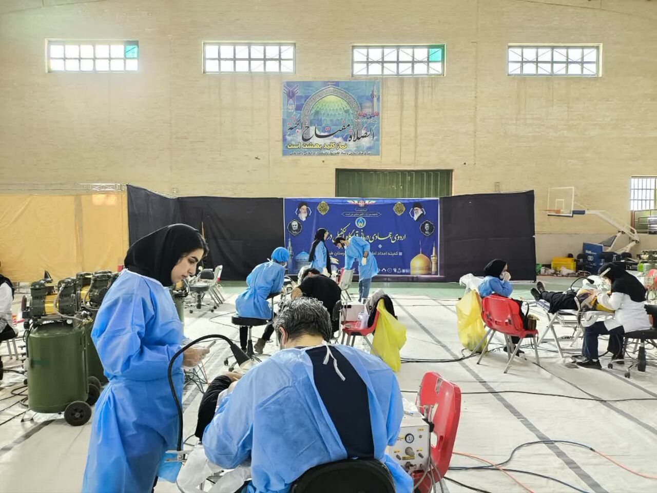 ‌ارائه ۶۸۰۰ خدمت رایگان درمانی به مددجویان کمیته امداد خراسان جنوبی