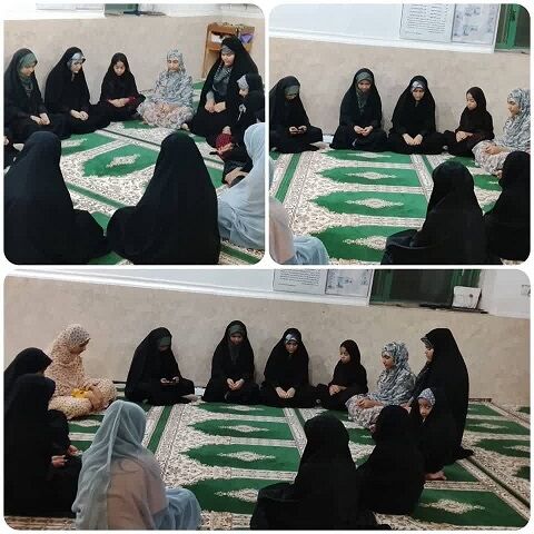 نمایشگاه کتاب فاطمی در مسجد روستای گزشهنه برگزار شد