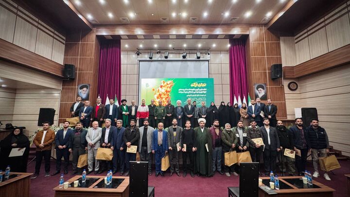 مدیر ستاد کانون‌های فرهنگی هنری مساجد آذربایجان‌غربی تجلیل شد