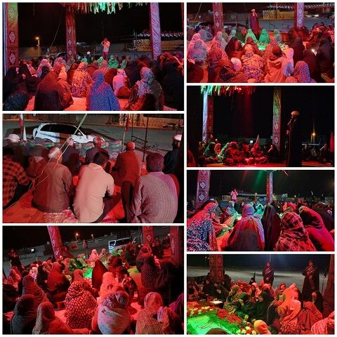 محفل انس با قرآن در جوار مزار شهید گمنام روستای طارم برگزار شد