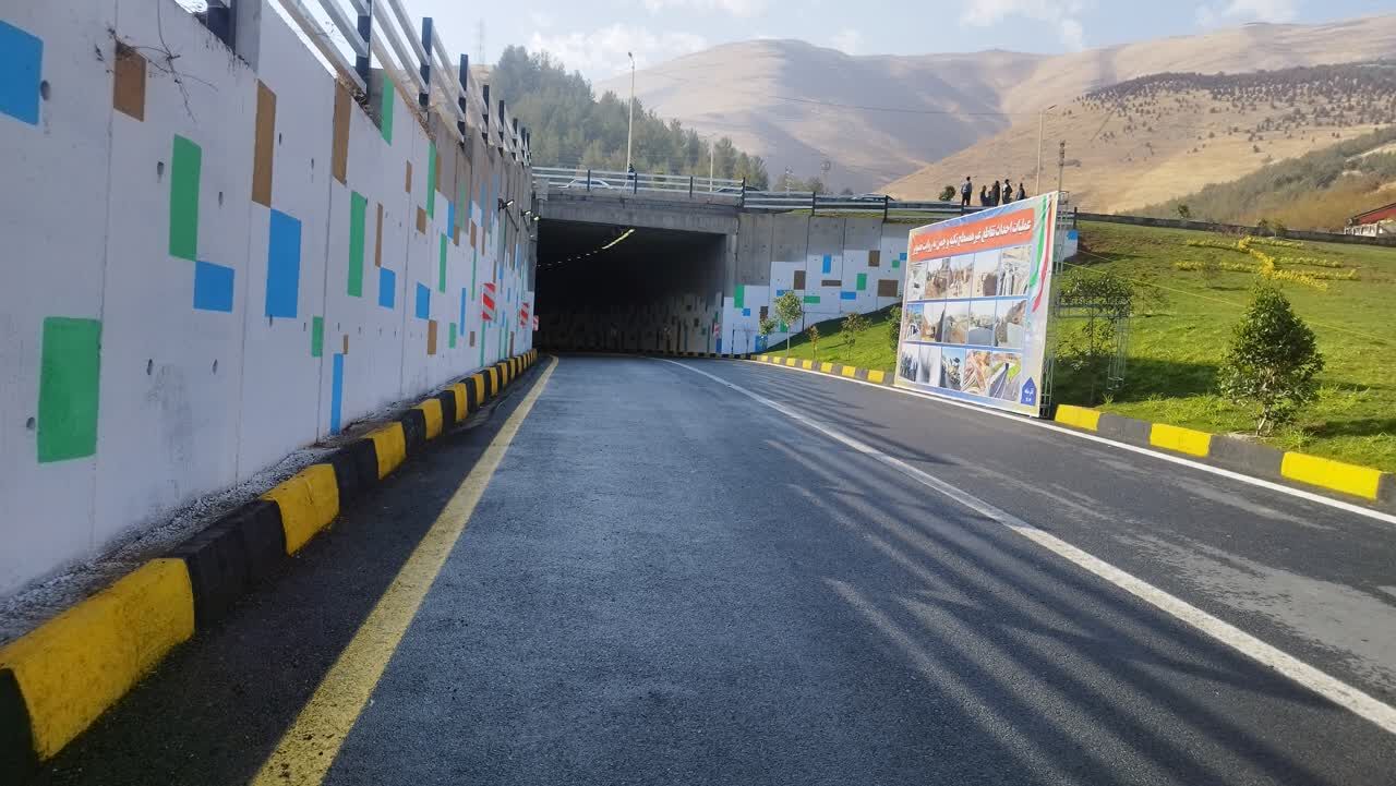 افتتاح تقاطع غیرهمسطح «تکیه ـ چمن»؛ گامی بلند در کاهش ترافیک سنندج