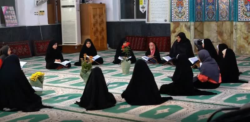 مرکز امید و همدلی در قلب مسجد یک روستا 