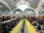 برگزاری کرسی تلاوت تدبری قرآن کریم در حرم حضرت علی بن باقر(ع) راوند کاشان