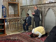 تشرف وزیر فرهنگ و ارشاد اسلامی آستان شاهچراغ(ع)